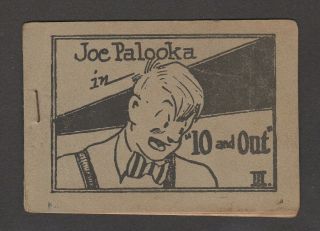 Lqqk Vintage Tijuana Bible,  8 Pager,  Joe Palooka In 10 And Out