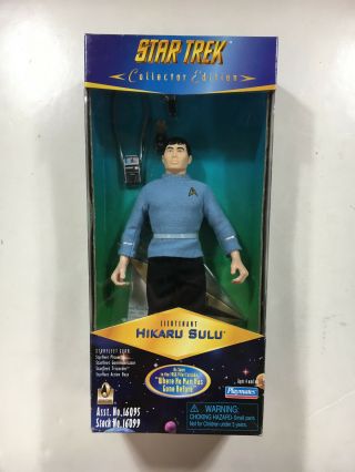 Vintage 1996 Star Trek Collector Edition Lieutenant Hikaru Sulu Doll 9 " In