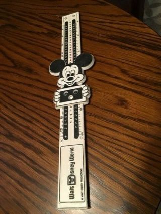 Vintage – Walt Disney World Mickey Mouse Plastic Conversion Slide Ruler – Rare