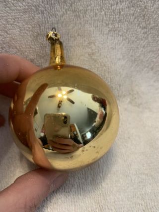 Vintage Kurt Adler DISNEY Donald Duck Glass Christmas Ornament 5