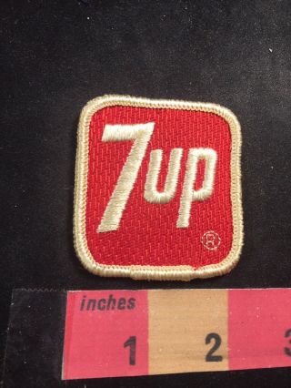 Vintage 7 - Up Soda Pop Advertising Patch 80f2