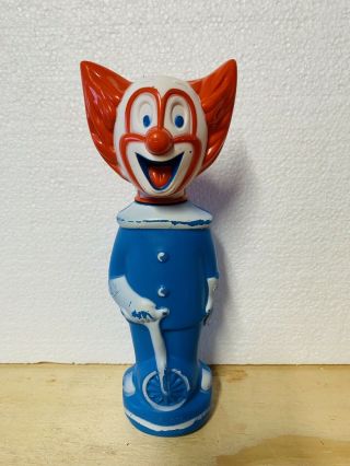 Bozo The Clown Soaky Bottle Vintage 60s