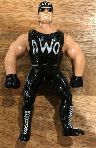 Vtg 1998 Hollywood Hulk Hogan Nwo Wcw 5” Action Figure Osft