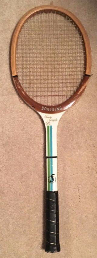 Vintage Spalding Signature Tennis Racquet - Paucho Gonzales