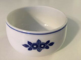 Vintage Nippon Royal Sometuke Porcelain Blue & White Small Bowl Ramekin Japan