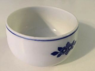 Vintage Nippon Royal Sometuke Porcelain Blue & White Small Bowl Ramekin Japan 2