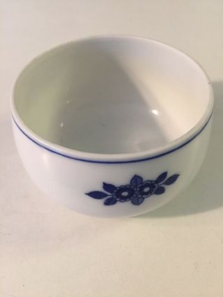 Vintage Nippon Royal Sometuke Porcelain Blue & White Small Bowl Ramekin Japan 5