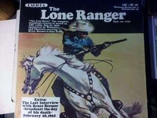 Vintage 1975 The Lone Ranger Have Gun Will Travel Lp Vinyl 12 " Record Radio Show