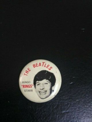 Vintage Ringo Starr Pin - The Beatles 1960 