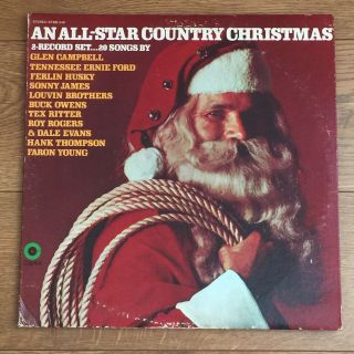 Vintage Country: " An All - Star Country Christmas ",  (2) Lps,  Campbell,  Owens,  More
