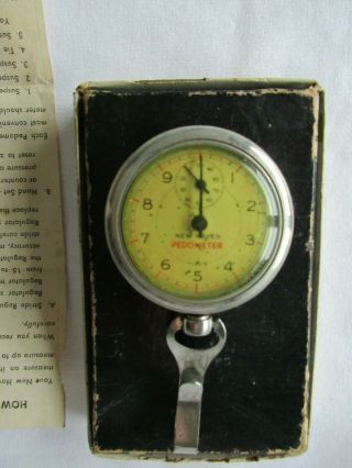 VINTAGE HAVEN PEDOMETER with Instructions MADE IN USA 4