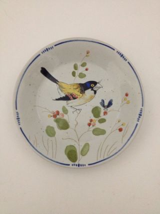 Vintage Fitz & Floyd Oiseau Saucer Plate Discontinued