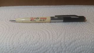 Vintage " Let Reddy Do It,  Interstate Power Company " Scripto Mech Pencil