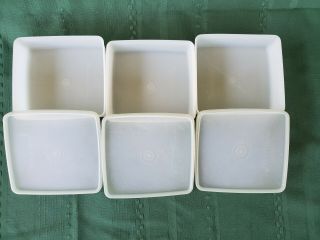 3 Vintage Tupperware Clear Sandwich Keeper Containers 670 With Lids 671 Read