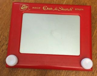 Vintage No.  505 Magic Etch A Sketch Screen Ohio Art The World Of Toys,