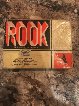 Vintage Rook Card Game By Parker Brothers Inc.  The Game Of Games & Instructions