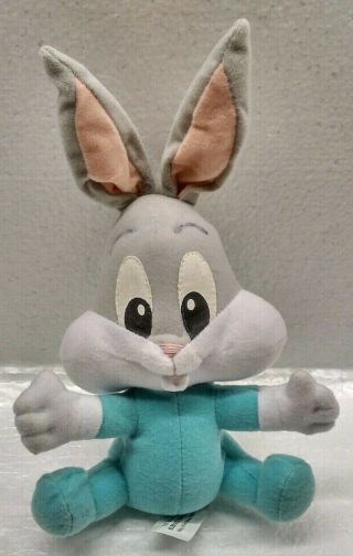 Vintage 1995 Tyco Wb Looney Tunes Lovables Baby Bugs Bunny 9 " Plush Stuffed Toy