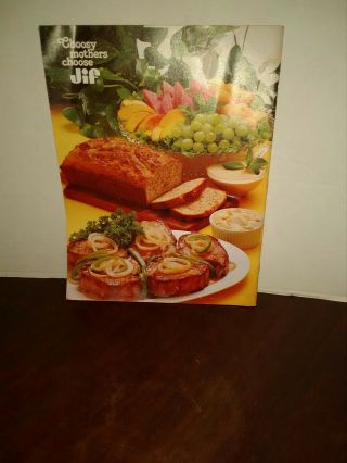 Vintage 1979 Jif Choosy Mothers ' Peanut Butter Cook Book Procter and Gamble Co. 2