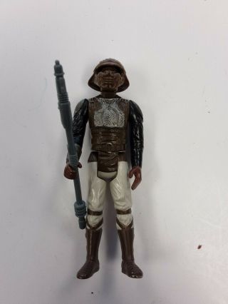 Star Wars Vintage Lando Skiff Calrissian Guard Disguise Complete Kenner 1982