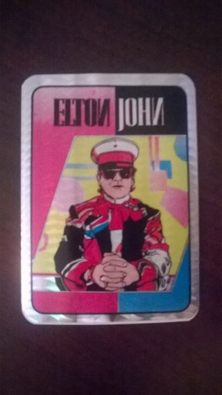 Vintage Elton John Sticker