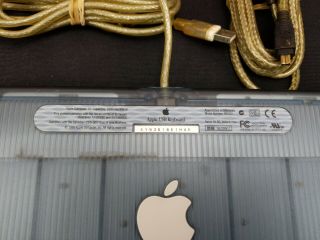 Vintage Apple M2452 iMac/G3 Slate Graphite USB Keyboard 3