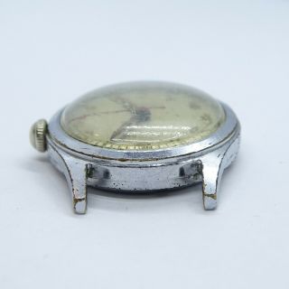 Vintage RANDALL 17 Jewel Men ' s Wind Wrist Watch Military Style runs Heloisa 5