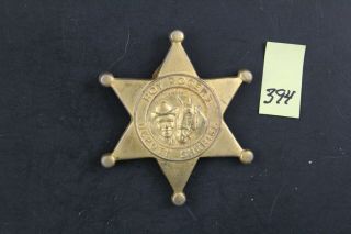 Vintage Roy Rogers And Trigger Deputy Sheriff Badge Toy 394