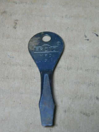 Vintage Proto Screwdriver Key Fob Screwdriver Ingersoll Rand