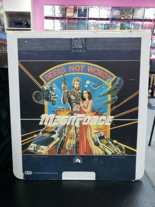 Vintage Ced Video Disk Megaforce