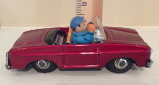 Vintage Tin Friction Toy Car