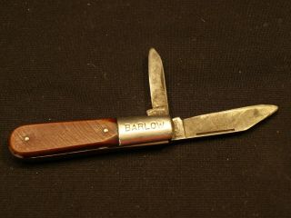 Vintage Imperial Barlow Prov Ri Usa 2 Blade Folding Pocket Knife Vgc
