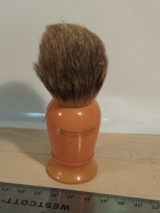 Vintage Pure Badger Shaving Brush Woodward & Lothrup The Mens Store
