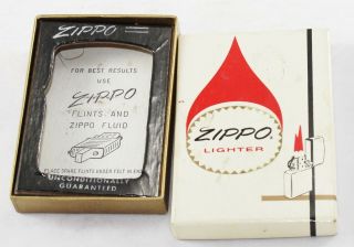 Empty - Vintage - Zippo Lighter Package - 3 1/4 "