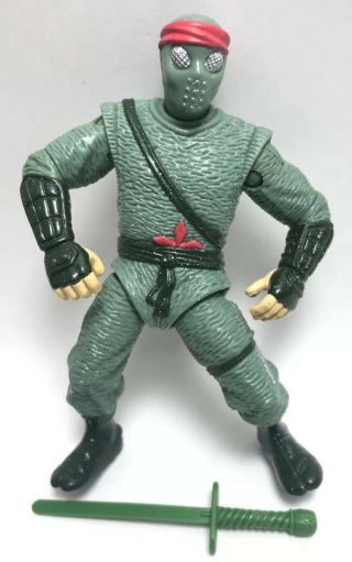1992 Movie Star Foot Soldier Teenage Mutant Ninja Turtles Tmnt Vintage Figure