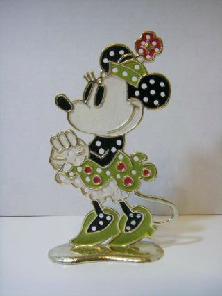 Vintage Walt Disney Productions Minnie Mouse Earring Holder