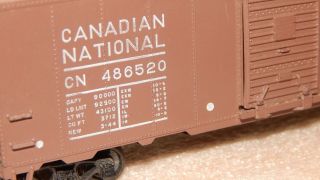 Vintage Athearn HO Scale Canadian National CN 486520 40 ' Sliding Door Box Car 2