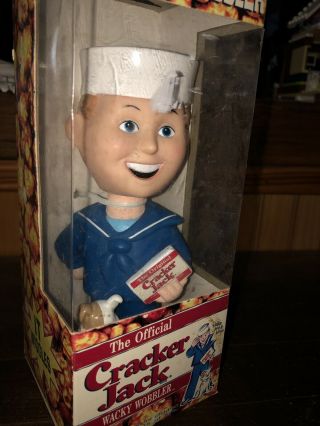 Vintage Cracker Jack Wacky Wobbler Bobble Head Collectible Doll -