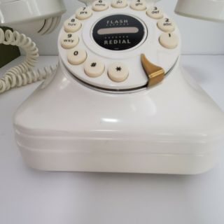 Old Fashioned Desk Phone Retro Vintage Inspired Phone by Pottery Barn 5
