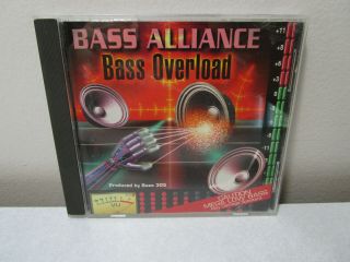 Bass Overload By Bass Alliance (cd,  Mar - 1994,  Dm Records) Vintage Old School