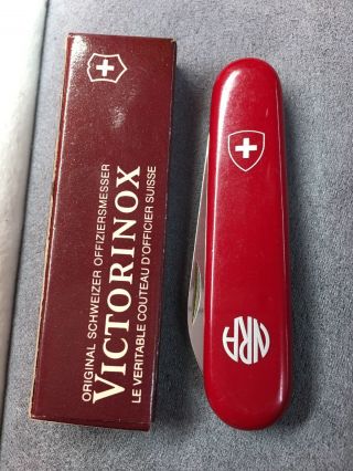 Vintage Victorinox Switzerland Nra National Rifle Swiss Army Pocket Knife