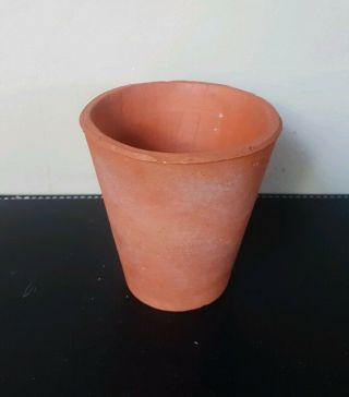 Rare Small Victorian Vintage Terracotta Plant Pot Garden/craft Sankey Bulwell?