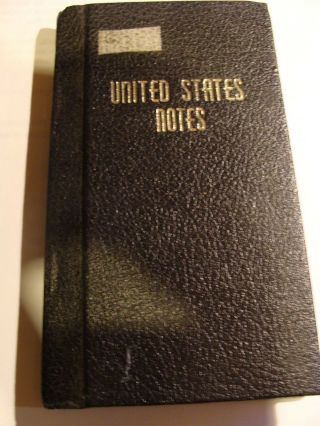 Vintage Stock Book For Small Size Paper Money