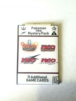 Pokemon Vintage - Neo Mystery Pack - 11 Cards (wizards Of The Coast)