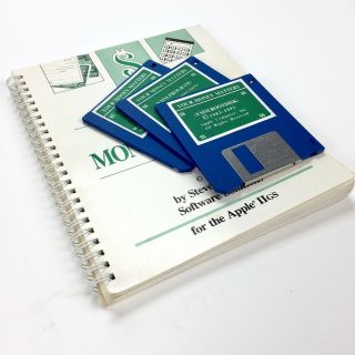 Vintage Your Money Matters Software,  For Apple Iigs Computer 3.  5 Disks
