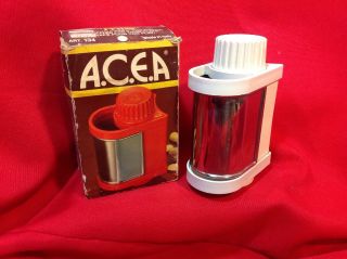 Vintage A.  C.  E.  A.  Grater For Your Plate Cheese Chocolate Made In Italy Nuts