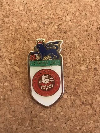Vintage Barnsley Football Club Pin Badge 1997/98 Fa