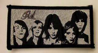 Girl (def Leppard) Vintage Sew On Patch From 1980 