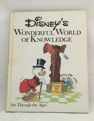 Vintage Disney’s Wonderful World Of Knowledge - Vol 19 Art Through The Ages