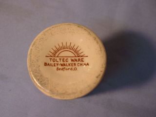 Vintage Bailey Walker China Toltec Ware Arcadian Cafe Creamer 3