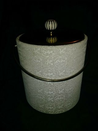 Awesome Vintage Ice Bucket With Gold Accents Very Stylish Looks Hollywood Glam